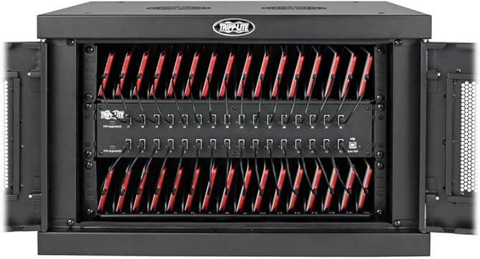 TRIPP LITE 32-Port USB Charging Storage Station Cell Phone Smartphones Sync (CSD32USB)