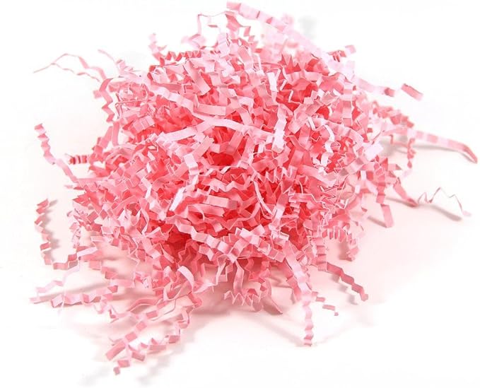 Vibrant Pink Paper Shreds - 2oz., 1 Pack - Perfect for Gift Packaging, Decorations and Craft Projects