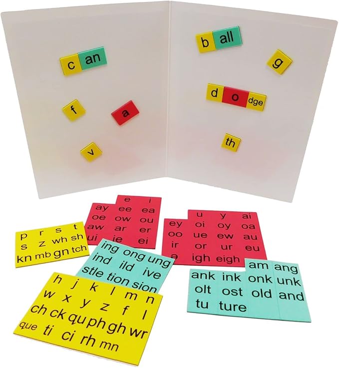 Foam Phonics Magnetic Foam Reading Tiles (Third Grade)
