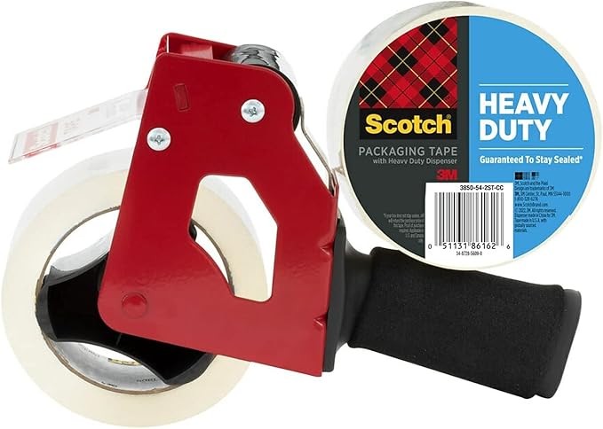 3M - MMM38502ST - Scotch Super Strength Packaging Tape with Handheld Dispenser