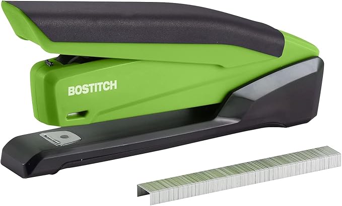 PaperPro-Bostitch 1123 inPOWER Stapler, 20-Sheet Capacity, Green