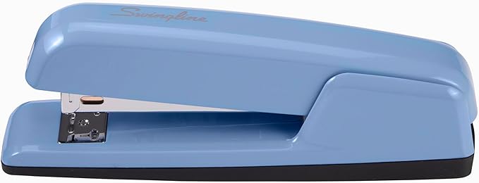 Swingline Stapler, 30 Sheet Capacity, 747 Business Stapler, Jam Free, Metal, Electric Blue (74722)