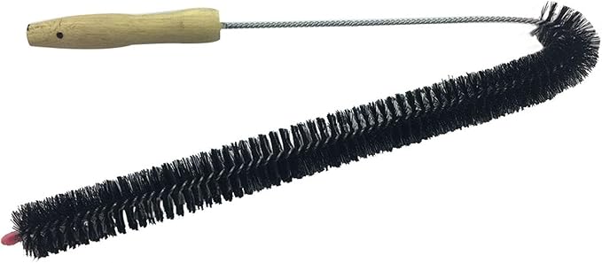 Dryer Lint Brush Vent Cleaner, Lint Remover for Dryer Vent, Refrigerator Coil Cleaning Brush Washing Machine Cleaning Kit Flexible Vacuum Brushs(Color:Black)