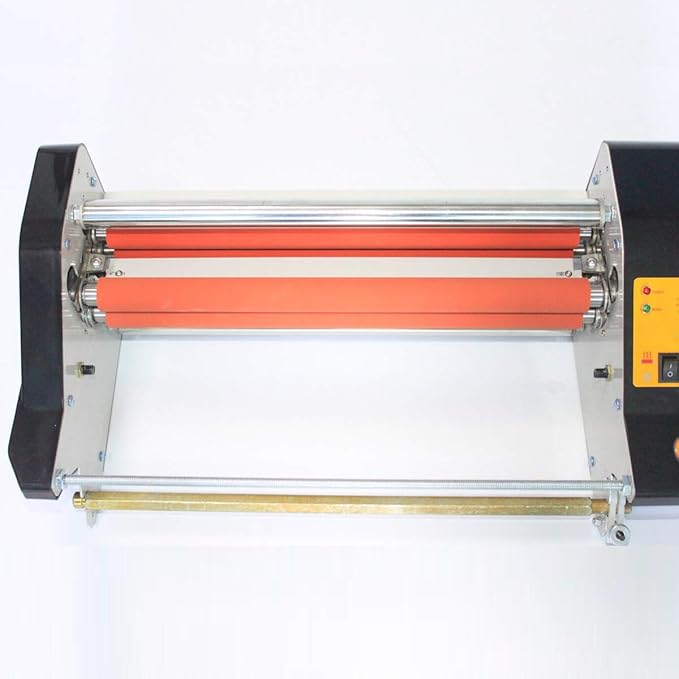 13.6" Laminating Machine, SHengwin Hot and Cold Roll Laminator 110V Thermal Roll Laminating Machine for Single/Dual Sides A3/A4 Paper Lamination