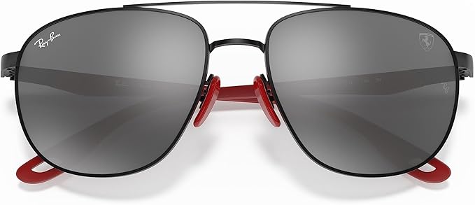 Ray-Ban Unisex Rb3659m Scuderia Ferrari Collection Square Sunglasses