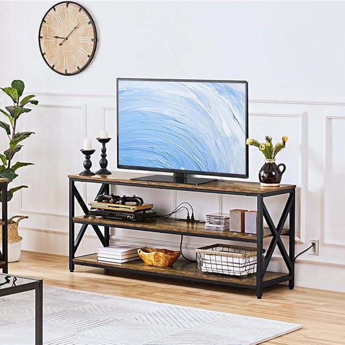 Monitor Stand for 13"–32" Screens Swivel Computer Monitor Holder Freestanding 5 Height Adjustable TV Stand VESA 80x80mm/95x95mm Holds up to 77lbs