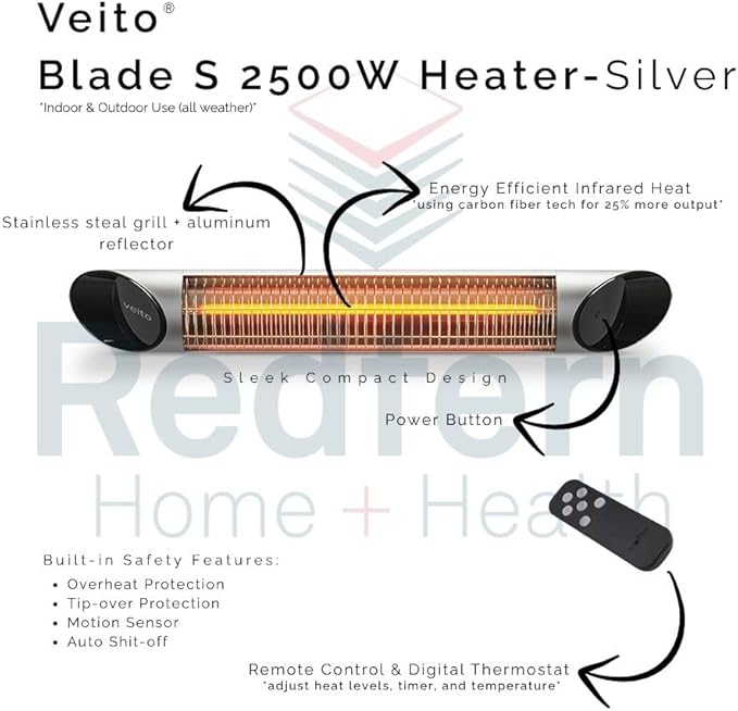 Veito Blade S 2500W (Silver)