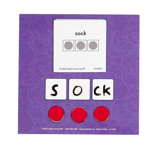 Really Good Phonics Sound Box Kit - Educational Toys, Reading Games for Kids, Learning Activities, Homeschool & Classroom Must Haves