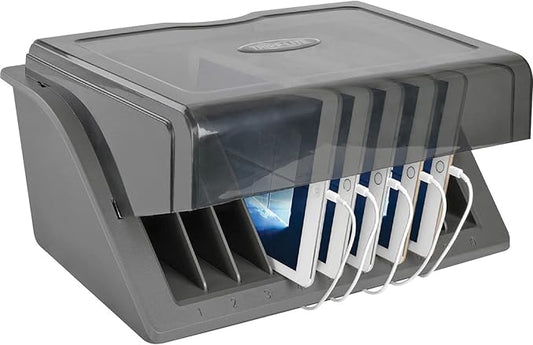 Tripp Lite (CSD1006AC) 10-Device Desktop AC Charging Station with Surge Protector for Tablets, Laptops and E-Readers