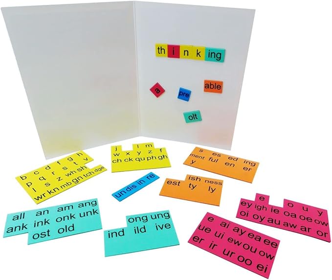 Foam Phonics Magnetic Foam Reading Tiles (Second Grade)
