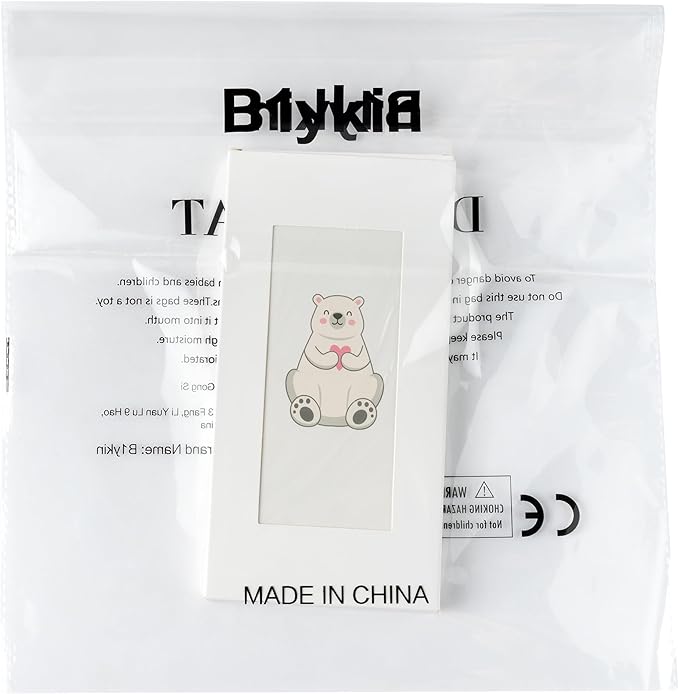 B1ykin Cute Sticky Notes Set - I Just Really Like Polar Bears Self-Stick Notes Pad, 550 Sheets Writing Memo Pages Sticky Notepad for Teacher Appreciation Gifts, School Office Party Supplies (Ice)