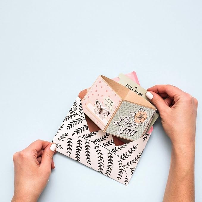 We R Memory Keepers Explosion Card Punch Board - Craft Tool for Card Making and Paper Crafting