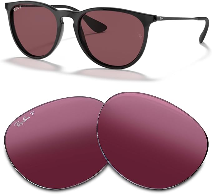 Ray-Ban Original RB4171 ERIKA Replacement Lenses For Women+BUNDLE with ACCESSORY EYEWEAR KIT