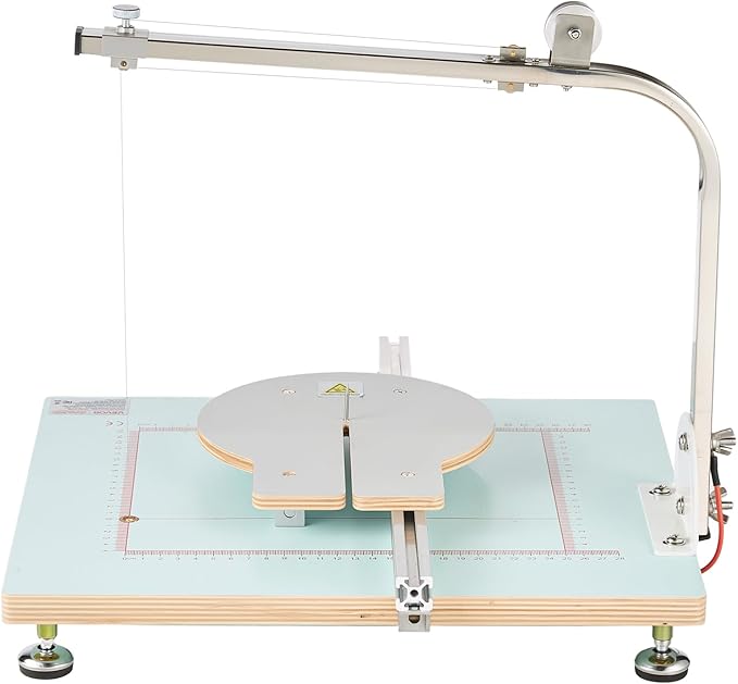 VEVOR Hot Wire Foam Cutter, 58W Electric Styrofoam Cutter with Variable Temperature Control, Portable Tabletop Cutting Tool with 10.24" Max. Cutting Thickness for Foam, KT Board, Low-Density Sponge