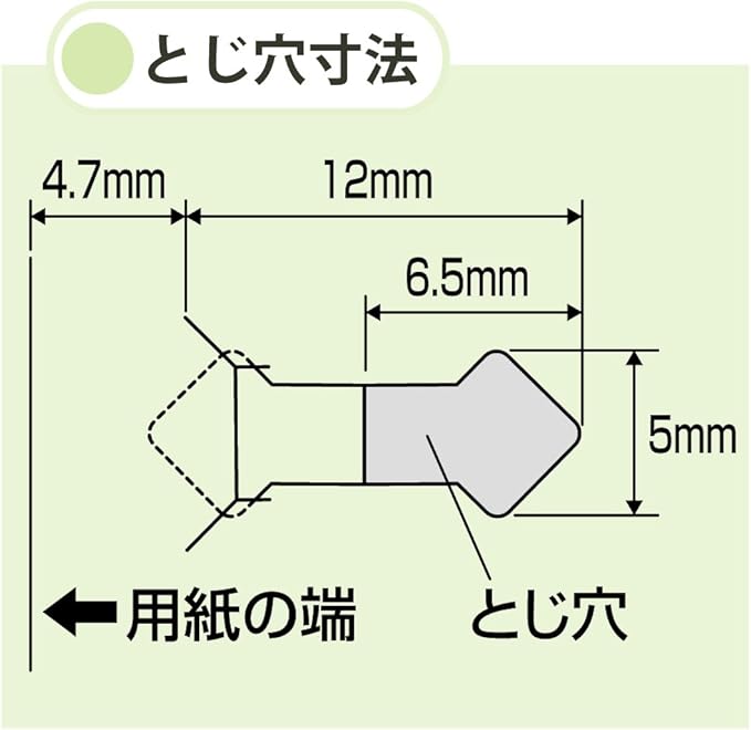 Kokuyo Stapleless Stapler, Harinacs Handheld Staple-Free, Up to 5 Sheets No Staple Binding, Portable Holeless Compact Alpha, Green, Japan Import (SLN-MSH305G)