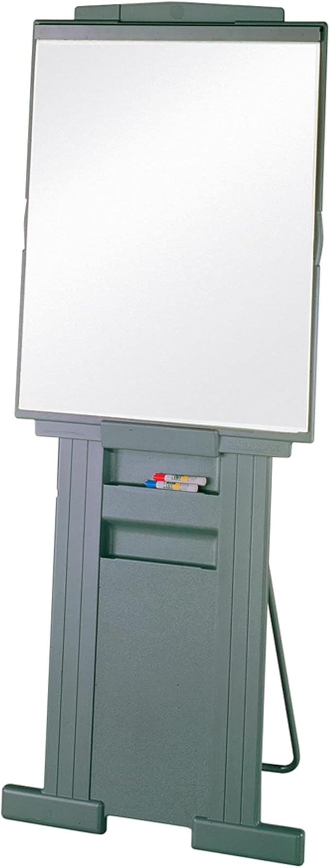 Quartet Easel, Adjusts 39 to 72 inches High, Collapsible, Portable, Whiteboard, Flipchart Holder, DuraMax Presentation, Gray (200E)