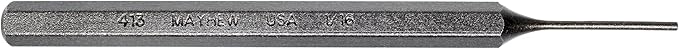 Mayhew Tools Select 71000 1/16-Inch Pin Punch, multi