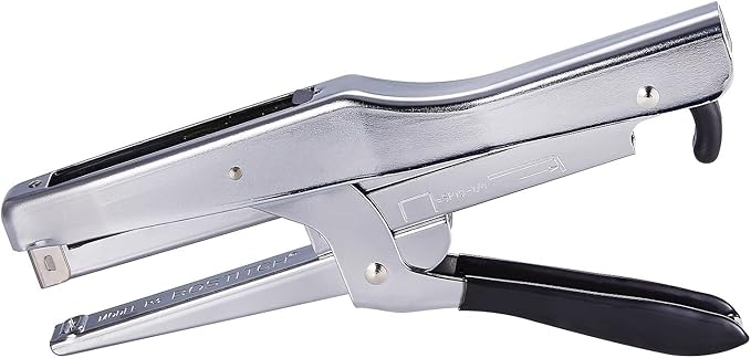 Stanley Bostitch P3CHROME Stapling Plier, Uses SP19-1/4-Inch Staples, 20 Sht Cap, Chrome