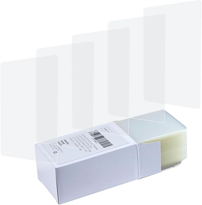 Binditek Thermal Laminating Pouches, 5mil Laminating Sheets, 2.5 x 4.25 Inches, ID Badge Without Clip, Ultra Clear, 200 Pack