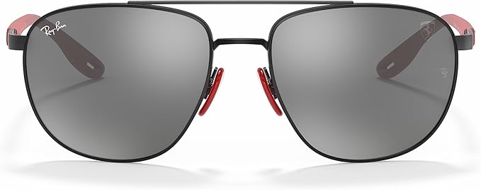 Ray-Ban Unisex Rb3659m Scuderia Ferrari Collection Square Sunglasses