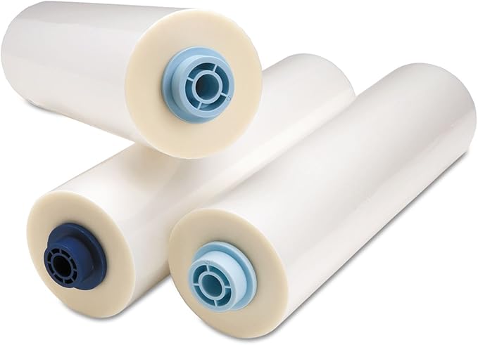 GBC 3125365EZ Ultima 35 EZload Roll Film, 1.7 mil, 1quot; Core, 12quot; x 300 ft, Clear Finish, 2/Bx