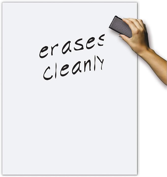 Pacon GoWrite! Dry Erase Poster Board, 22"x28", White, 25 Count (5442)