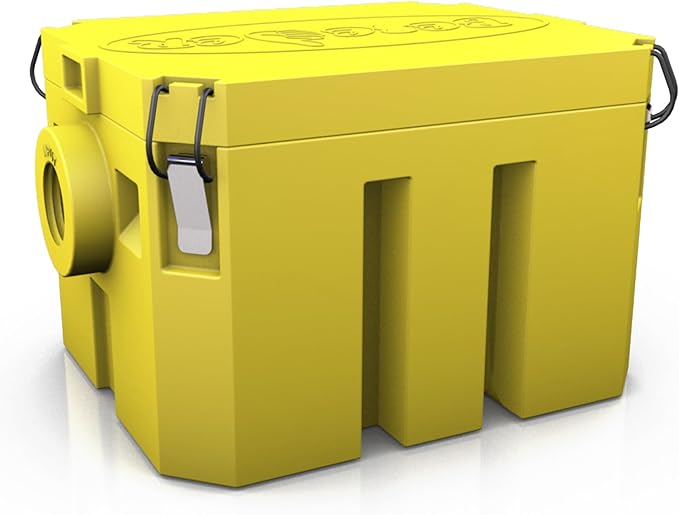 Home Grease Trap plastic 5 GPM Under Sink for Kitchen Sink