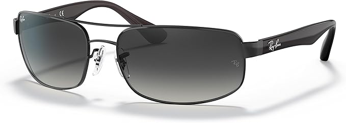 Ray-Ban mens Rb3445 Rectangular Sunglasses