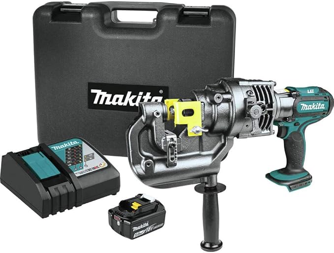 Makita XPP01T1K 18V LXT® Lithium-Ion Cordless 5/16" Metal Hole Puncher Kit (5.0Ah)