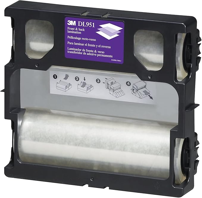 Scotch Glossy Refill Roll for LS950 Heat-Free Laminating Machine 8.5" x 100 ft.