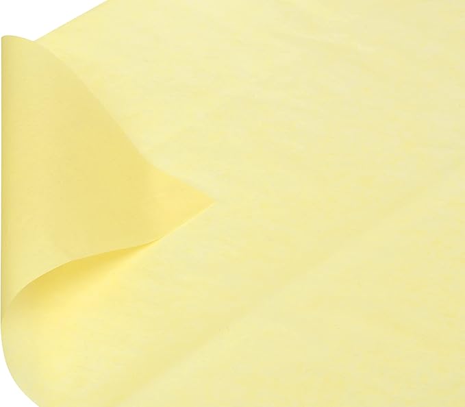 Papyrus 8 Sheet Yellow Tissue Paper for Gifts, Decorations, Crafts, DIY and More