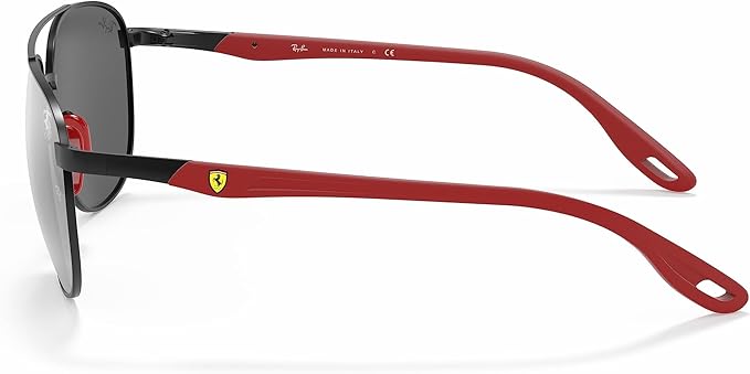 Ray-Ban Unisex Rb3659m Scuderia Ferrari Collection Square Sunglasses