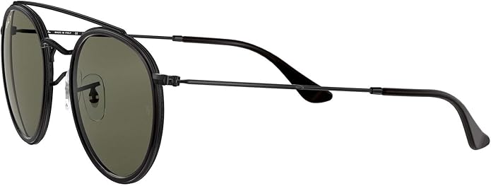 Ray-Ban Unisex Rb3647n Double Bridge Round Sunglasses