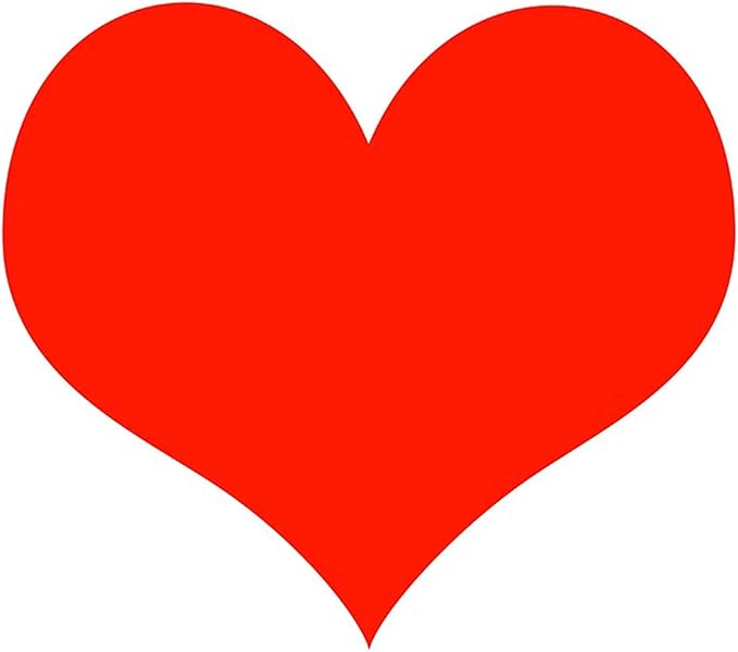 Red Paper Heart Mega Value Pack Cutouts - 5", 7", 12" (30 Pc) Vibrant Decorations for Weddings, Valentine's Day & Crafts