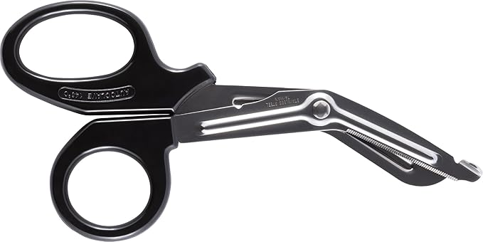 Cressi Stainless Steel Dive Shears for Cutting Through Underwater Debris - Easy Storage and Access - Haka Scissors- Designed in Italy