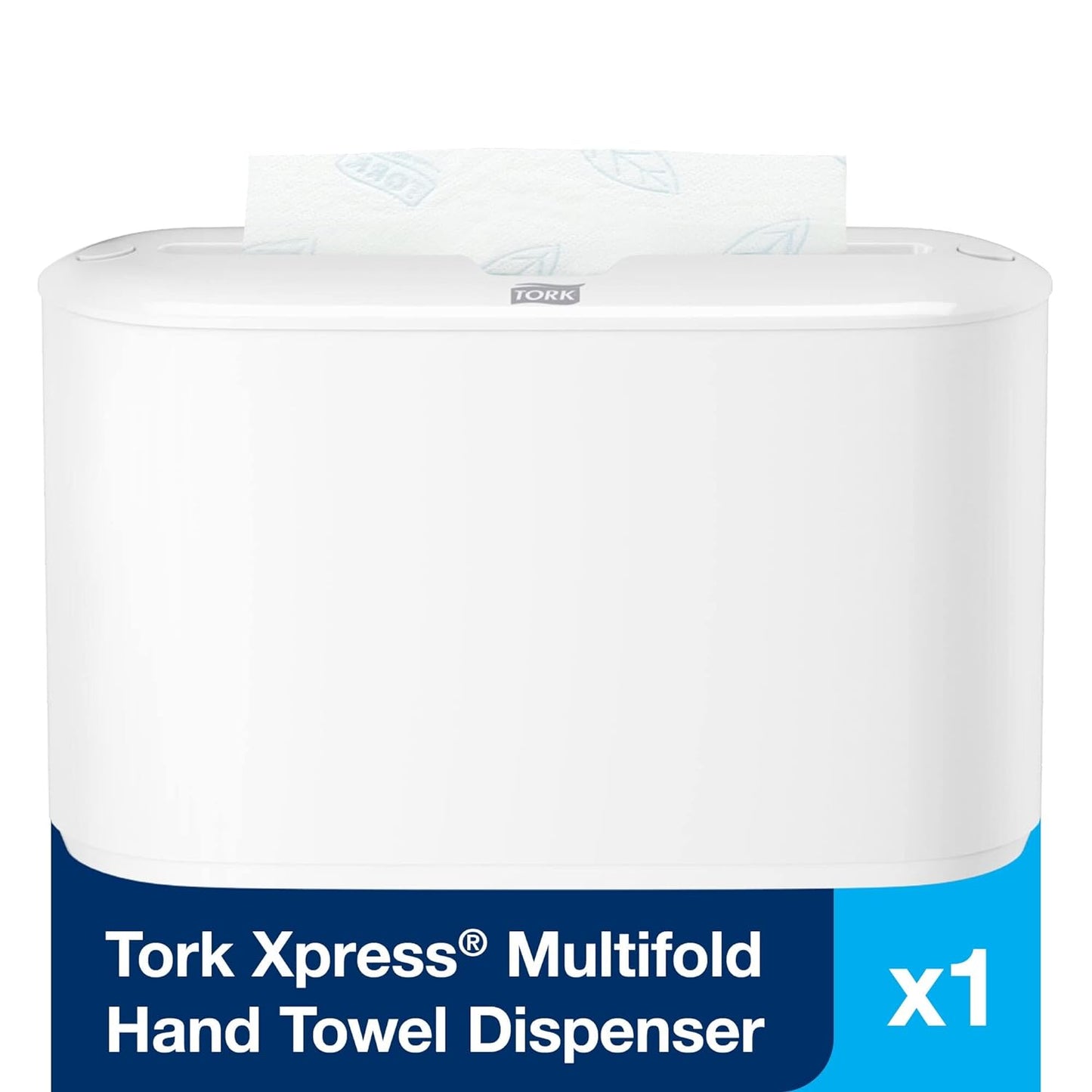 Tork Xpress Paper Towel Dispenser, White, H2/H23 Multifold Compatible, Compact design for Home & Commercial use (302020)