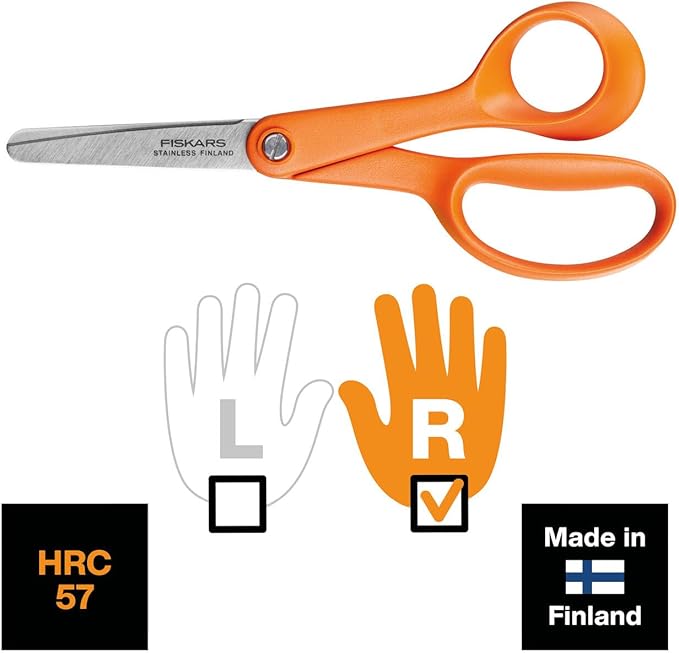 Fiskars Scissors - Right Handed Classic Kids (13 cm)