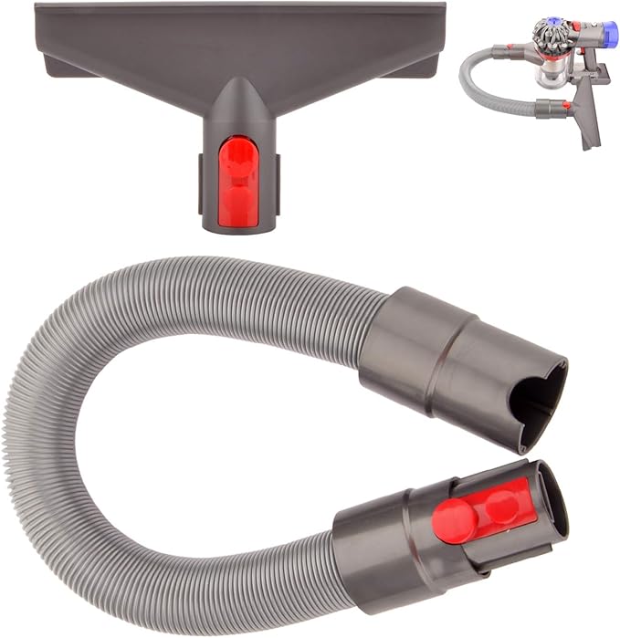 Mattress Tool and Extension Flexible Hose Kit Compatible with Dyson Gen 5 V15 V12 V11 V10 V7 V8 Absolute Detect Torque Drive Cyclone Cordless Handheld Vacuum Cleaner