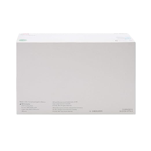 3M™ Micropore™ Surgical Tape with Dispenser 1535-2, 2 inch x 10 yard (5cm x 9,1m), 6 rolls/box