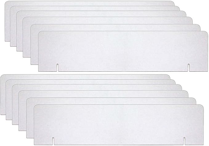Pacon® Presentation Board Headers, White, 36" x 9.5", Pack of 12 Boards