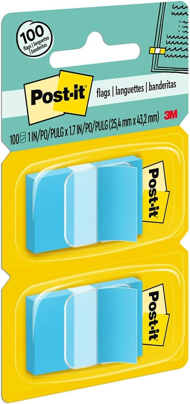 MMM680BB2 - Post-it Standard Tape Flags in Dispenser