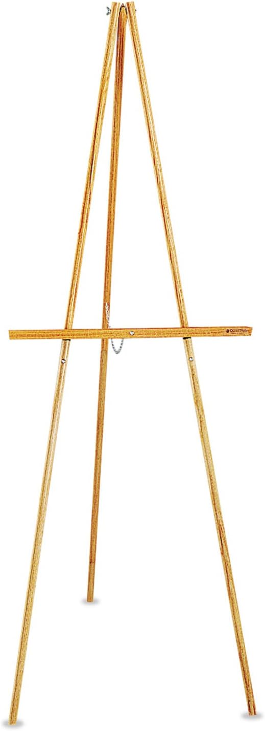 Quartet Lightweight Wood Display Easel, Natural Oak (41E)