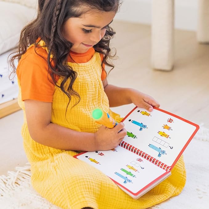 Educational Insights Hot Dots Numberblocks Workbook Numbers 11-20 with Interactive Pen, 60+ Activities, Gift for Kids Ages 5+