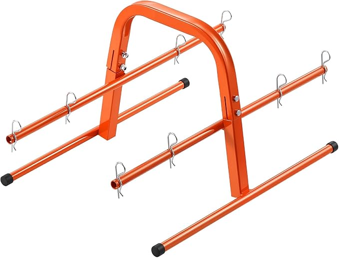 VEVOR Wire Spool Rack, 100 lbs Capacity, Smart Hand Caddy, Heavy-Duty Steel Wire Dispenser Holder for Up to 8 Spools, MAX 9.45 in Diameter, Easy Lift Design for Electrical Industrial and Retail Use