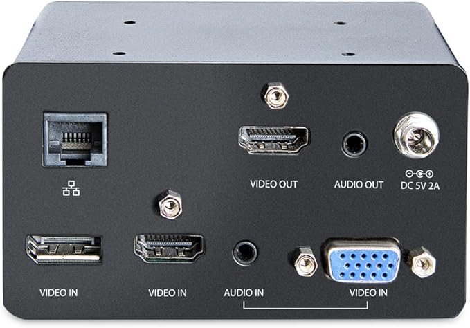 StarTech.com Audio/Video Module for Conference Table Connectivity Box - 4K - HDMI, DP, VGA - Table-Mounting Bracket Included (MOD4AVHD)