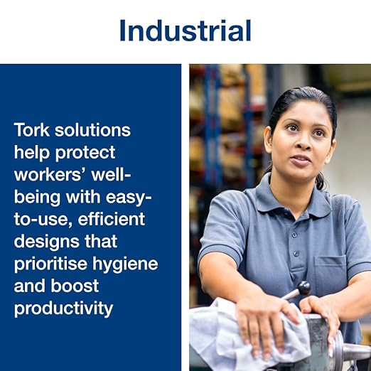 Tork Centerfeed Paper Wiper White M2, High Absorbency, 6 x 305 Sheets, 100230