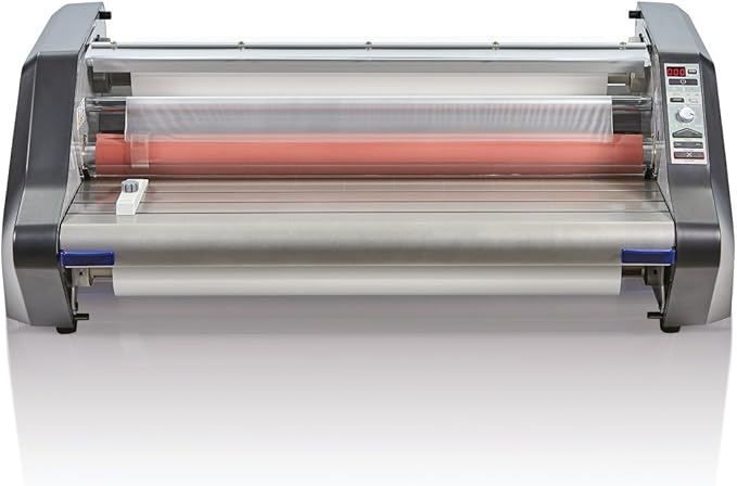 GBC Ultima 65 Thermal Roll Laminator, 27" Maximum Width, 10 Minute Warm-Up, School Lamination, Gray (1710740)