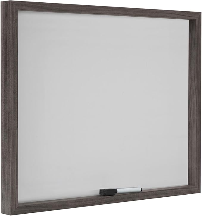 Mikasa Office Boards with Gray Border, Cork, White Board and Calendar White Board, 16.93x1.57x21.06 Inch, Set of 3
