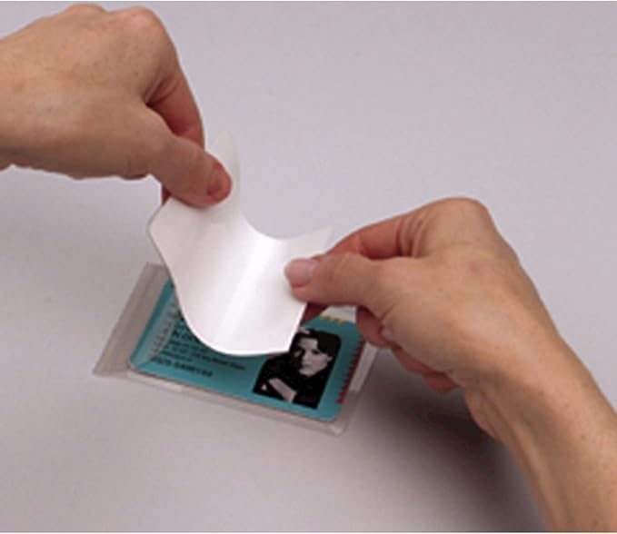 Fellowes, Self-Adhesive Laminating Pouches, 5 Mil, Photo Size, 5 per Pack (5220401)