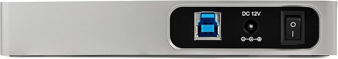 StarTech.com 7 Port USB C Hub with Fast Charge Port - USB-C to 5X USB-A 2X USB-C (USB 3.0 SuperSpeed 5Gbps) - Self Powered USB 3.1 Gen 1 Type-C Hub w/Power Adapter - Desktop/Laptop Hub (HB30C5A2CSC)